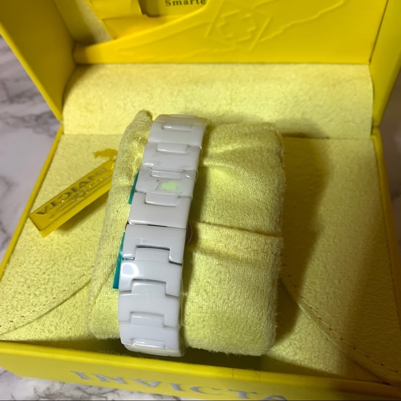 INVICTA White Band Pink Interface Watch - Picture 4 of 5